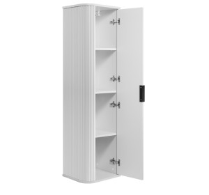 ELEGANCE biela W35 vysoká skrinka do kúpelne