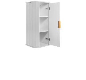 ELEGANCE biela W35M závesná skrinka do kúpelne