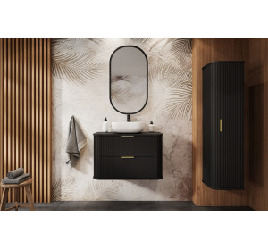 ELEGANCE čierna kúpeľňová zostava 1