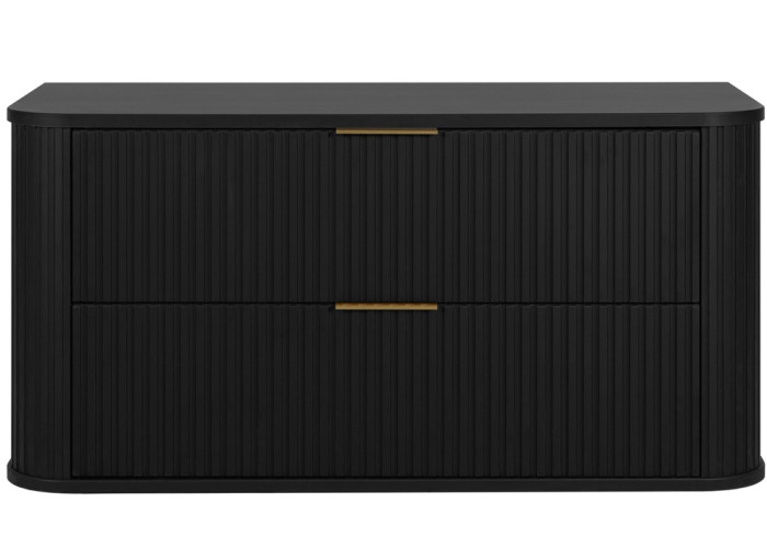 ELEGANCE čierna B100 závesná skrinka pod umývadlo 100 cm s vrchnou doskou ELEGANCE čierna B100 závesná skrinka pod umývadlo 100 cm s vrchnou doskou