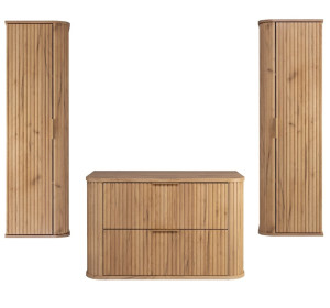 ELEGANCE dub craft zlatý kúpeľňová zostava 2