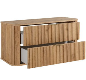 ELEGANCE dub craft zlatý C100 závesná skrinka pod umývadlo 100 cm s vrchnou doskou ELEGANCE dub craft zlatý C100 závesná skrinka pod umývadlo 100 cm s vrchnou doskou