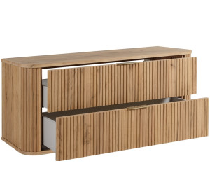 ELEGANCE dub craft zlatý C120 závesná skrinka pod umývadlo 120 cm s vrchnou doskou ELEGANCE dub craft zlatý C120 závesná skrinka pod umývadlo 120 cm s vrchnou doskou