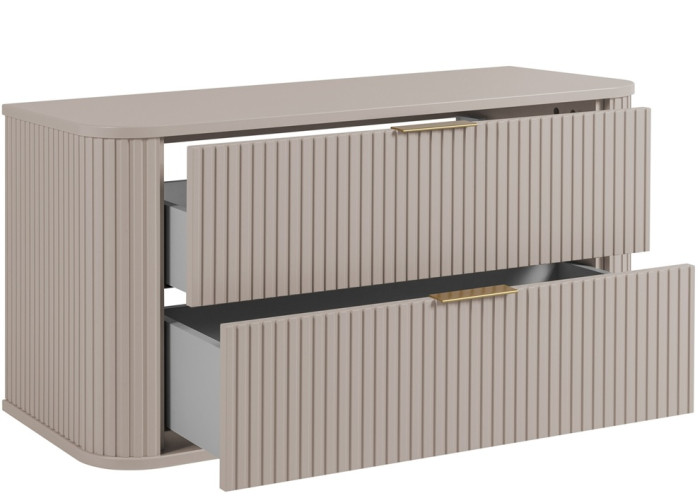 ELEGANCE kašmír K100 závesná skrinka pod umývadlo 100 cm s vrchnou doskou