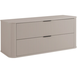 ELEGANCE kašmír K120 závesná skrinka pod umývadlo 120 cm s vrchnou doskou