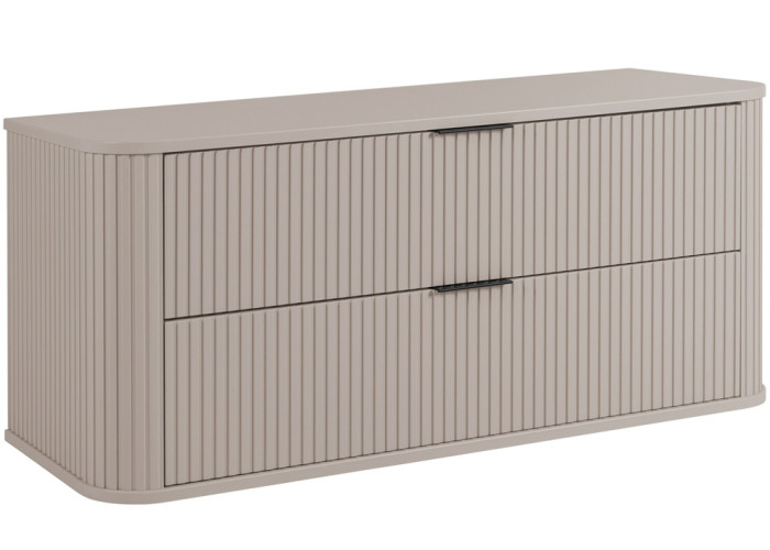 ELEGANCE kašmír K120 závesná skrinka pod umývadlo 120 cm s vrchnou doskou