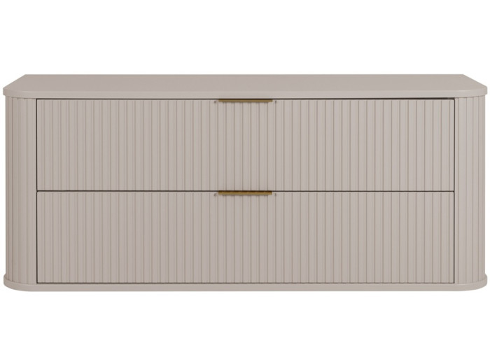 ELEGANCE kašmír K120 závesná skrinka pod umývadlo 120 cm s vrchnou doskou