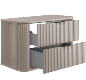 ELEGANCE kašmír K80 závesná skrinka pod umývadlo 80 cm s vrchnou doskou