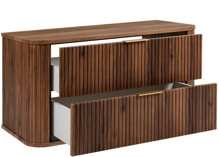 ELEGANCE orech O100 závesná skrinka pod umývadlo 100 cm s vrchnou doskou