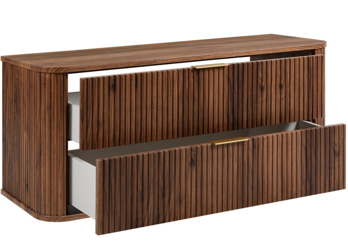 ELEGANCE orech O120 závesná skrinka pod umývadlo 120 cm s vrchnou doskou