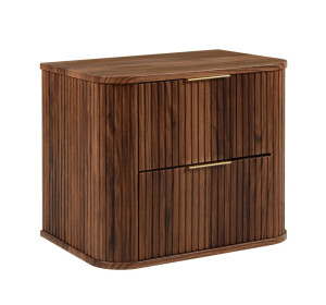 ELEGANCE orech O60 závesná skrinka pod umývadlo 60 cm s vrchnou doskou