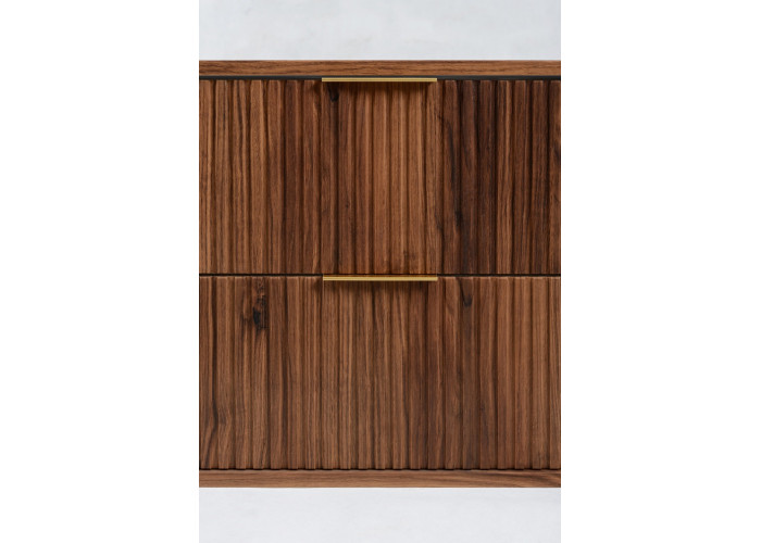 ELEGANCE orech O60 závesná skrinka pod umývadlo 60 cm s vrchnou doskou ELEGANCE orech O60 závesná skrinka pod umývadlo 60 cm s vrchnou doskou