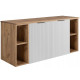 FLOW biely matný W120-R80RDC-2 závesná skrinka pod umývadlo 120 cm FLOW biely matný W120-R80RDC-2 závesná skrinka pod umývadlo 120 cm
