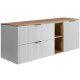 FLOW biely matný W140-80-20-40-DC závesná skrinka pod umývadlo 140 cm FLOW biely matný W140-80-20-40-DC závesná skrinka pod umývadlo 140 cm