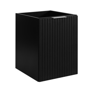 FLOW čierny matný B40D1 závesná kúpeľňová skrinka 40 cm