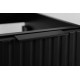 FLOW čierny matný B100-60-40-DC závesná skrinka pod umývadlo 100 cm FLOW čierny matný B100-60-40-DC závesná skrinka pod umývadlo 100 cm