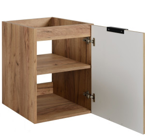 FLOW dub craft zlatý C40D1 závesná kúpeľňová skrinka 40 cm FLOW dub craft zlatý C40D1 závesná kúpeľňová skrinka 40 cm