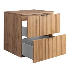 FLOW dub craft zlatý C60DC závesná skrinka pod umývadlo 60 cm FLOW dub craft zlatý C60DC závesná skrinka pod umývadlo 60 cm