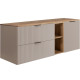 FLOW kašmír K140-80-20-40-DC závesná skrinka pod umývadlo 140 cm