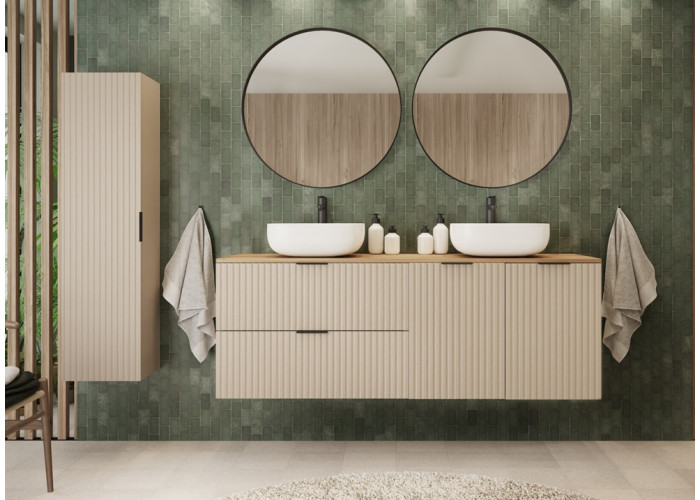 FLOW kašmír K60D2 skrinka pod umývadlo 60 cm