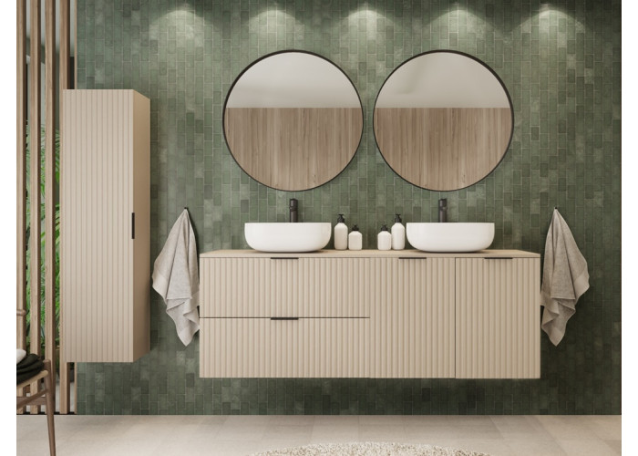 FLOW kašmír K60D2 skrinka pod umývadlo 60 cm