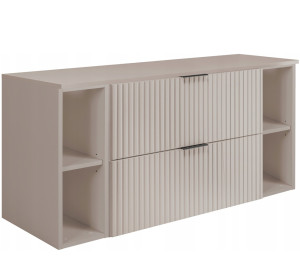 FLOW kašmír K120R80RDK závesná skrinka pod umývadlo 120 cm