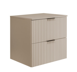 FLOW kašmír K60DK závesná skrinka pod umývadlo 60 cm