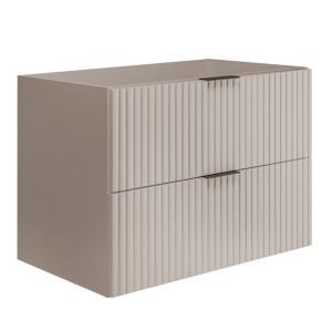 FLOW kašmír K80 závesná skrinka pod umývadlo 80 cm