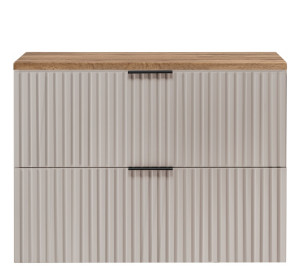 FLOW kašmír K80DC závesná skrinka pod umývadlo 80 cm