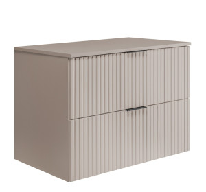 FLOW kašmír K80DK závesná skrinka pod umývadlo 80 cm