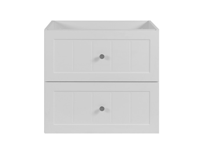 GUSTO biely W60 závesná skrinka pod umývadlo 60 cm