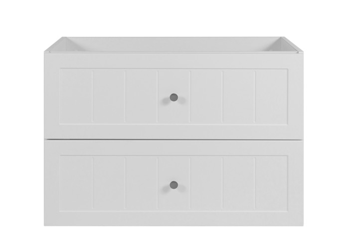 GUSTO biely W80 závesná skrinka pod umývadlo 80 cm