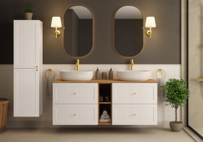 Kúpeľňový nábytok GUSTO biely