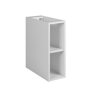 GUSTO biely W20 regál do kúpelne