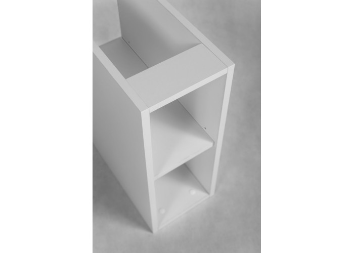 GUSTO biely W20 regál do kúpelne