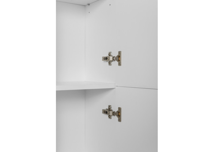 GUSTO biely W35 vysoká skrinka do kúpeľne