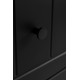 GUSTO čierny B60 závesná skrinka pod umývadlo 60 cm