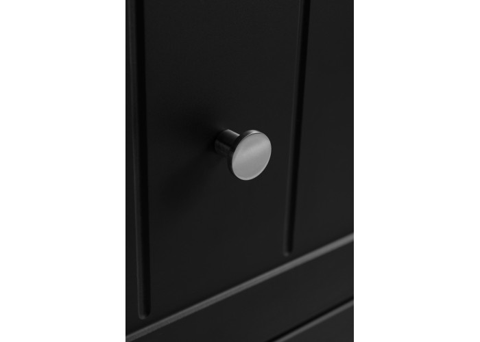 GUSTO čierny B60 závesná skrinka pod umývadlo 60 cm