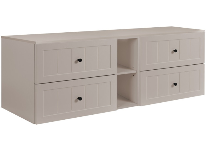 GUSTO kašmír K180DK závesná skrinka pod umývadlo 180 cm