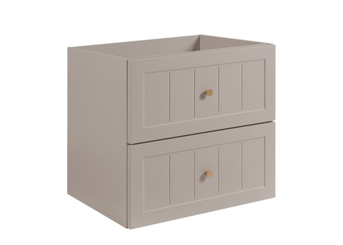 GUSTO kašmír K60 závesná skrinka pod umývadlo 60 cm