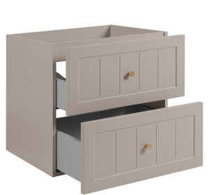 GUSTO kašmír K60 závesná skrinka pod umývadlo 60 cm
