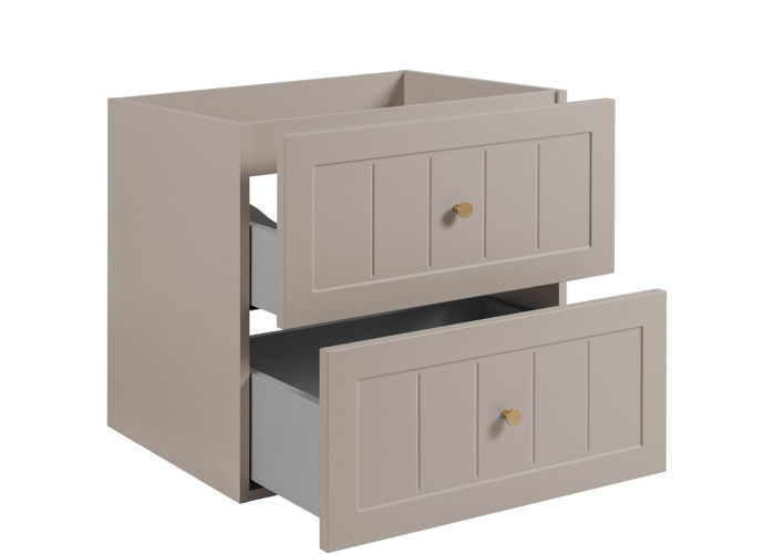 GUSTO kašmír K120DC závesná skrinka pod umývadlo 120 cm GUSTO kašmír K120DC závesná skrinka pod umývadlo 120 cm