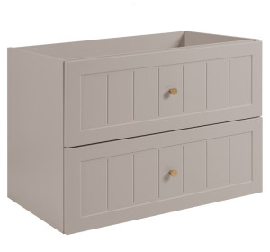 GUSTO kašmír K80 závesná skrinka pod umývadlo 80 cm