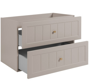 GUSTO kašmír K80 závesná skrinka pod umývadlo 80 cm