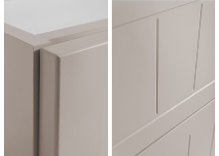 GUSTO kašmír K120DC závesná skrinka pod umývadlo 120 cm GUSTO kašmír K120DC závesná skrinka pod umývadlo 120 cm