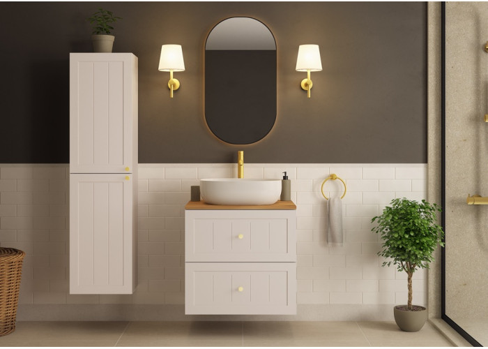 GUSTO kašmír K120DC závesná skrinka pod umývadlo 120 cm GUSTO kašmír K120DC závesná skrinka pod umývadlo 120 cm