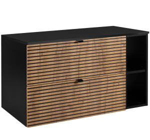 LOFT dub craft zlatý C100DB závesná skrinka pod umývadlo 100 cm