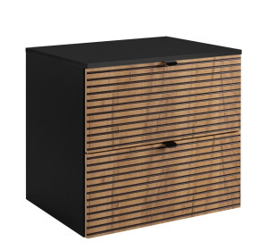 LOFT dub craft zlatý C60DB závesná skrinka pod umývadlo 60 cm