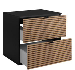 LOFT dub craft zlatý C60DB závesná skrinka pod umývadlo 60 cm LOFT dub craft zlatý C60DB závesná skrinka pod umývadlo 60 cm