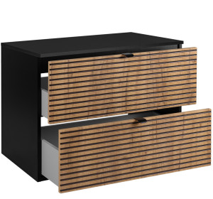 LOFT dub craft zlatý C80DB závesná skrinka pod umývadlo 80 cm LOFT dub craft zlatý C80DB závesná skrinka pod umývadlo 80 cm